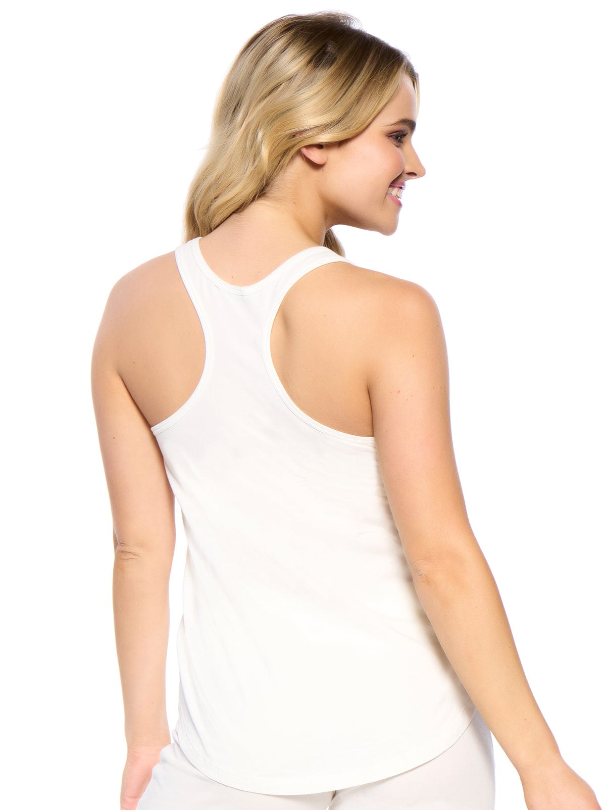 Organic Cotton Stretch Racerback Tank