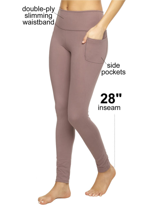 Kica High Leggings With Pockets And Perfect Ankle Length For Gym And  Training Burgundy: Buy Kica High Leggings With Pockets And Perfect Ankle  Length For Gym And Training Burgundy Online at Best