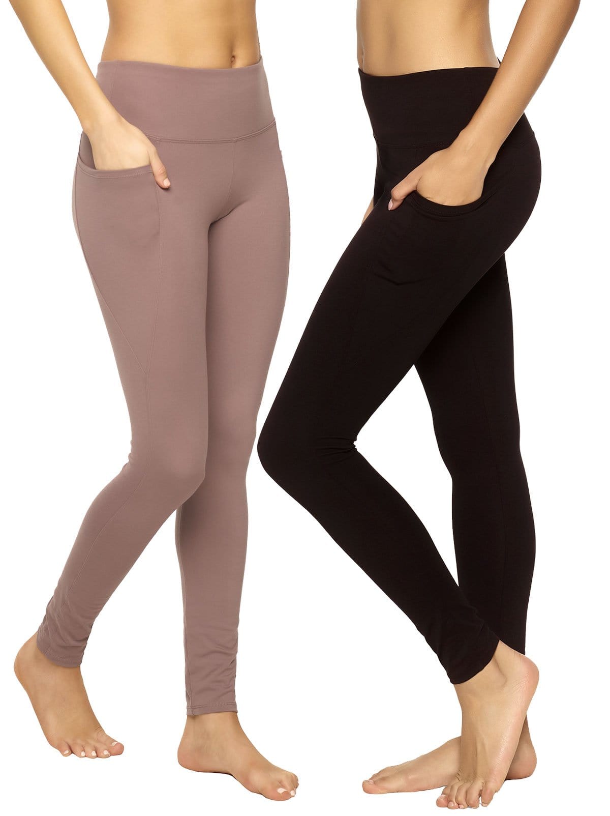 Athletic pocket legging color-black sparrow