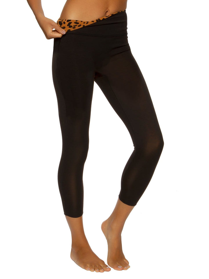 Felina, Cotton Modal Capri Leggings, Super Soft