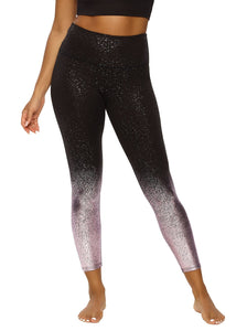 Lares Sueded High-Waist 7/8 Leggings
