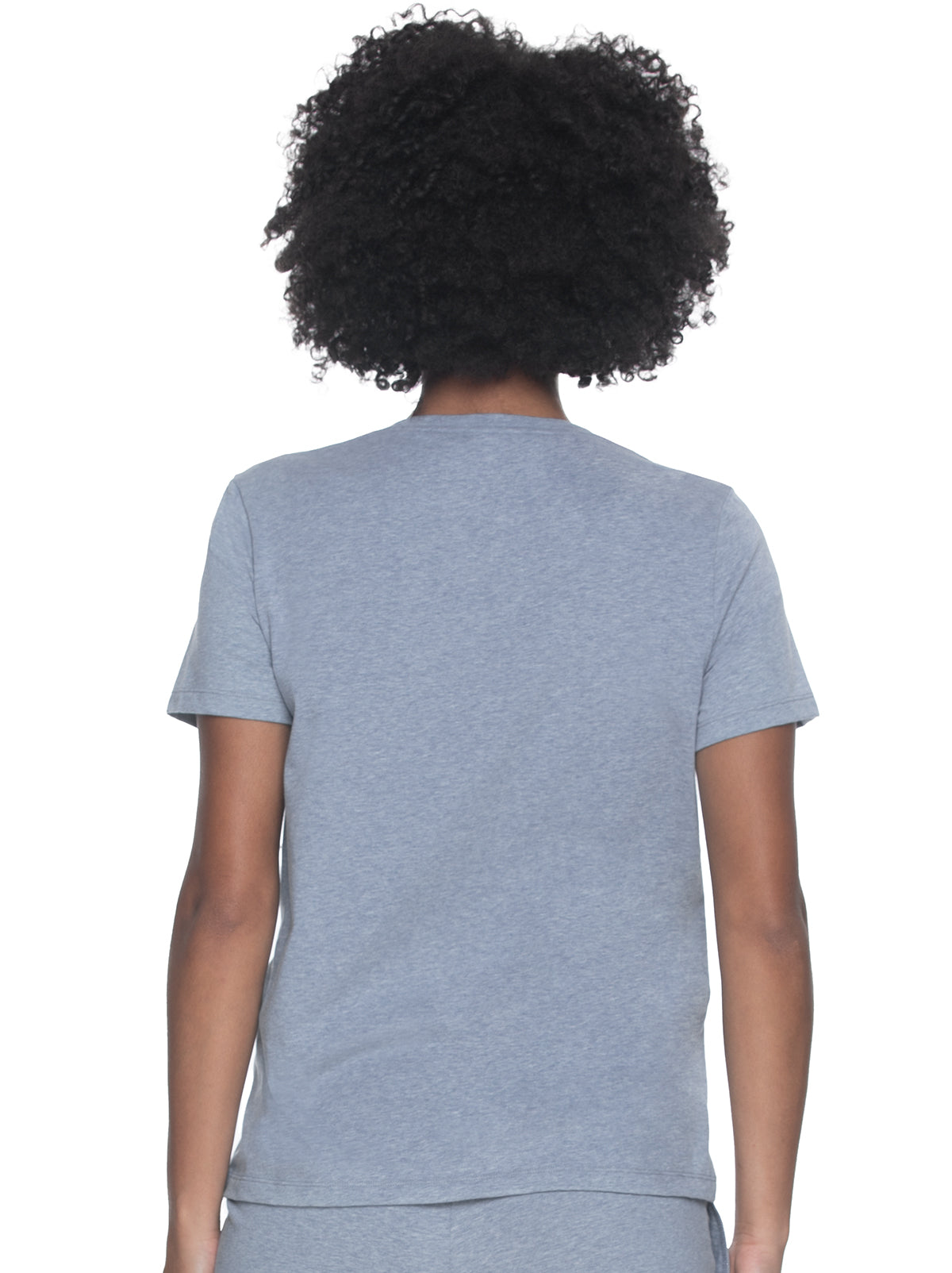 Organic Cotton Stretch Crew Neck Tee