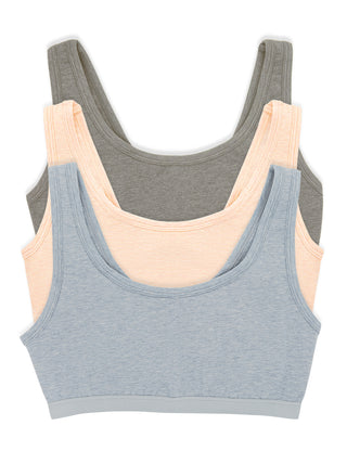 Organic Cotton Bralette 3-Pack
