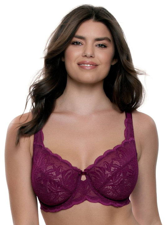 Peridot Unlined Lace Bra