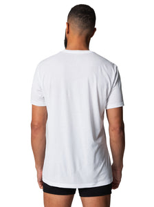 Single Stitch Men's V-Neck T-Shirt