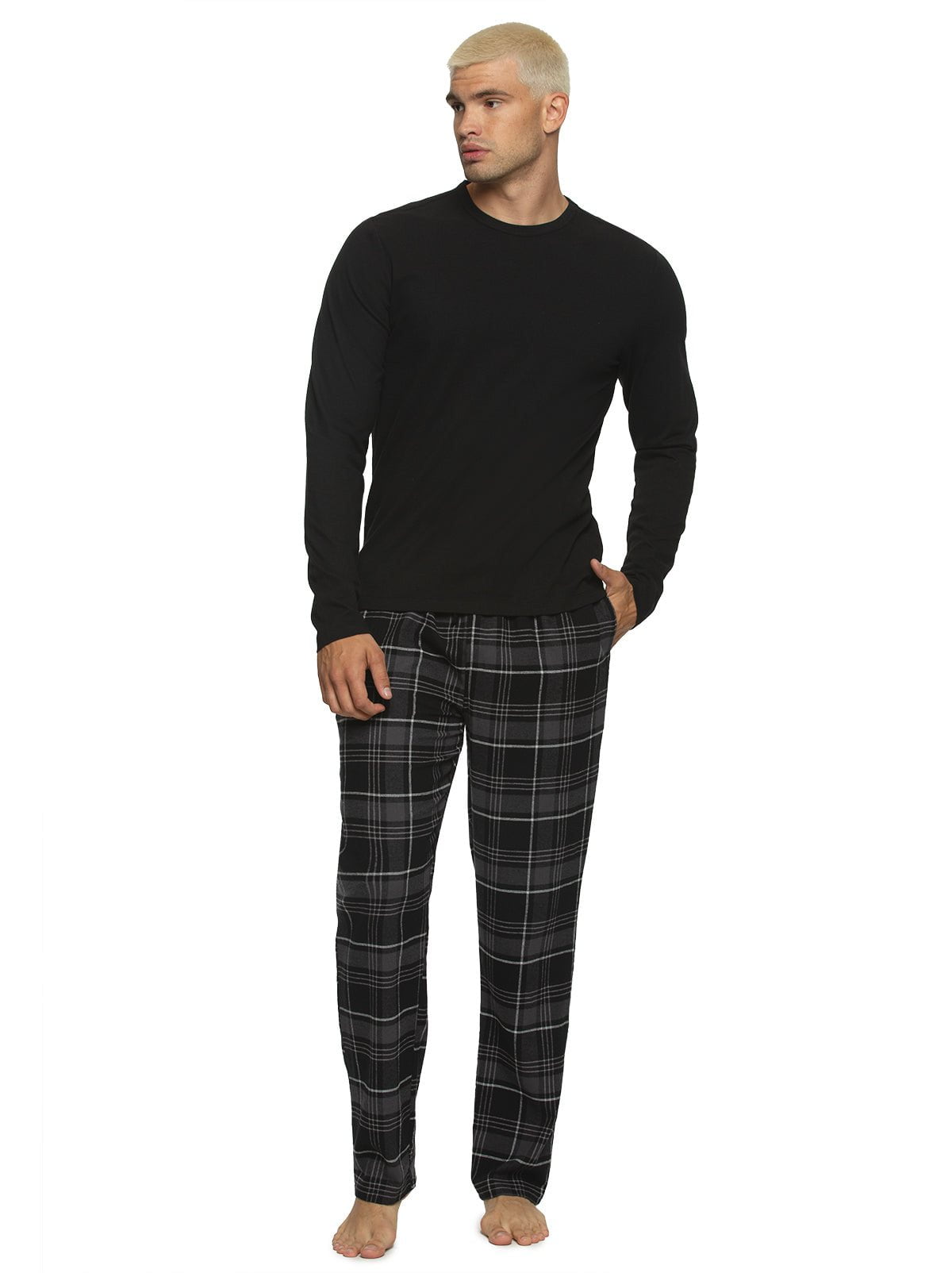 Men's Cotton Jersey Pajama Set