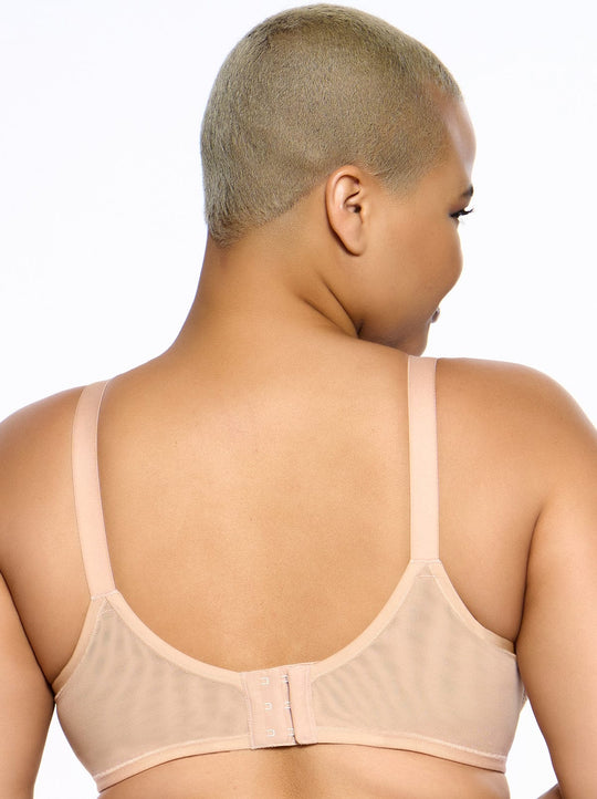 Delightful Seamless Breathable Lace Contour Bra