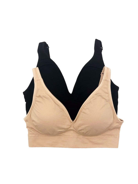 Seamless Wireless Bra 2-Pack | Felina