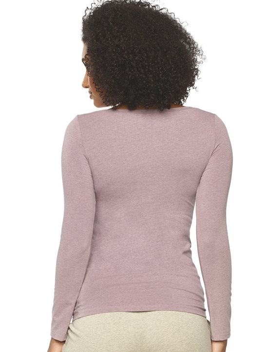 Organic Cotton Stretch Long Sleeve Tee