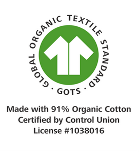 Organic Cotton Stretch Crew Neck Tee
